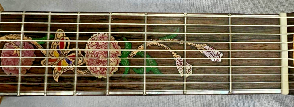 Blueberry Handmade Ten String Classical Nylon String Guitar Built to Order