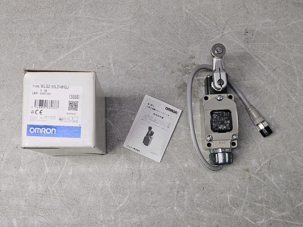 OMRON ROLLER LEVER LIMIT SWITCH WLG2-55LD-M1GJ