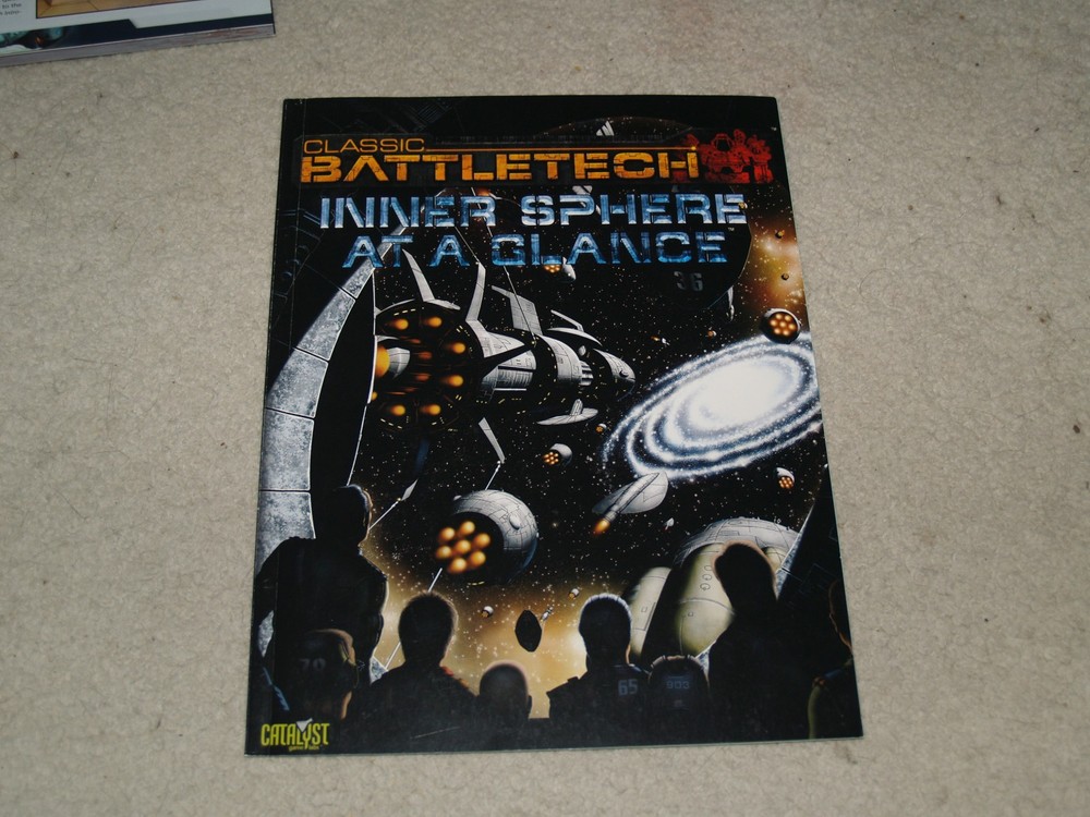 Classic Battletech Introductory Set 2007- maps quick rules & Inner Sphere Glance