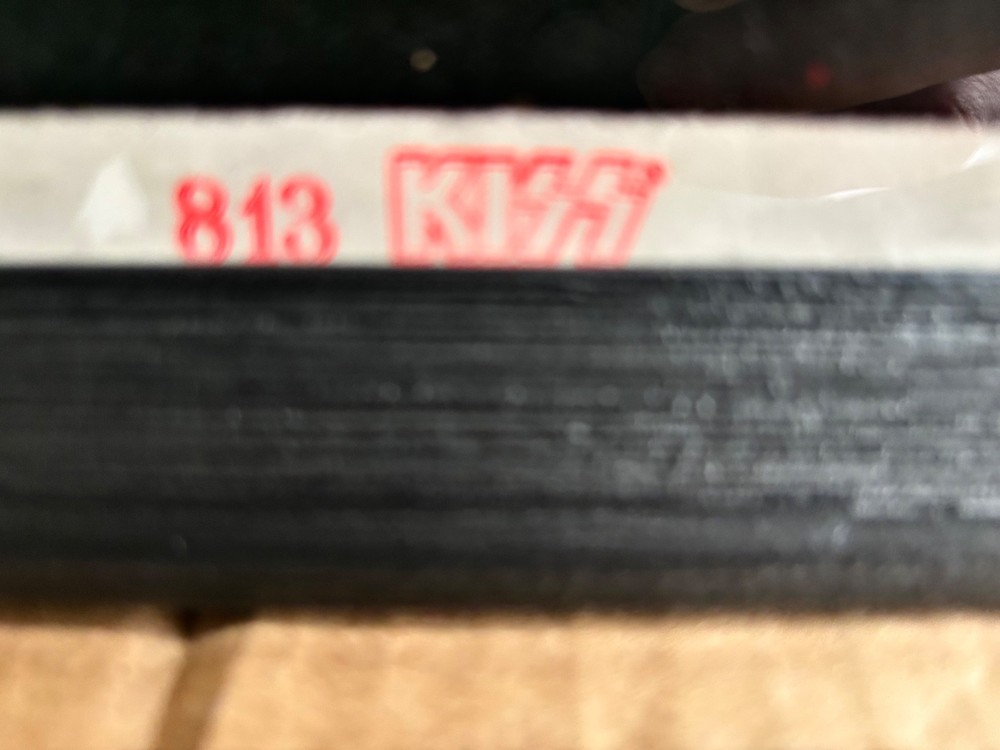 Original 1985 (Kiss) Blacklight Poster