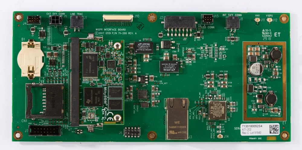 GSSI WIGPR Interface Card 71-200