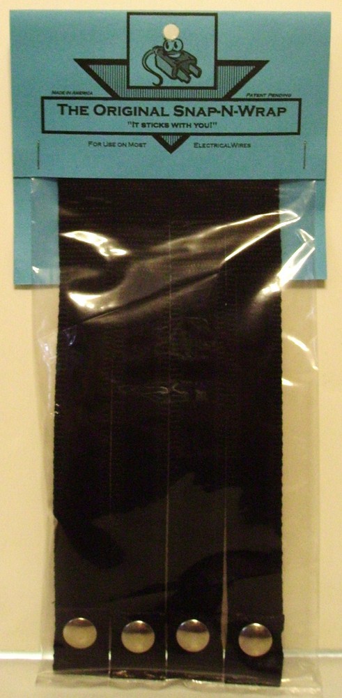 SNAP N WRAP 4 PACK NEW WEBBING SNAPS WITH HOOK AND LOOP