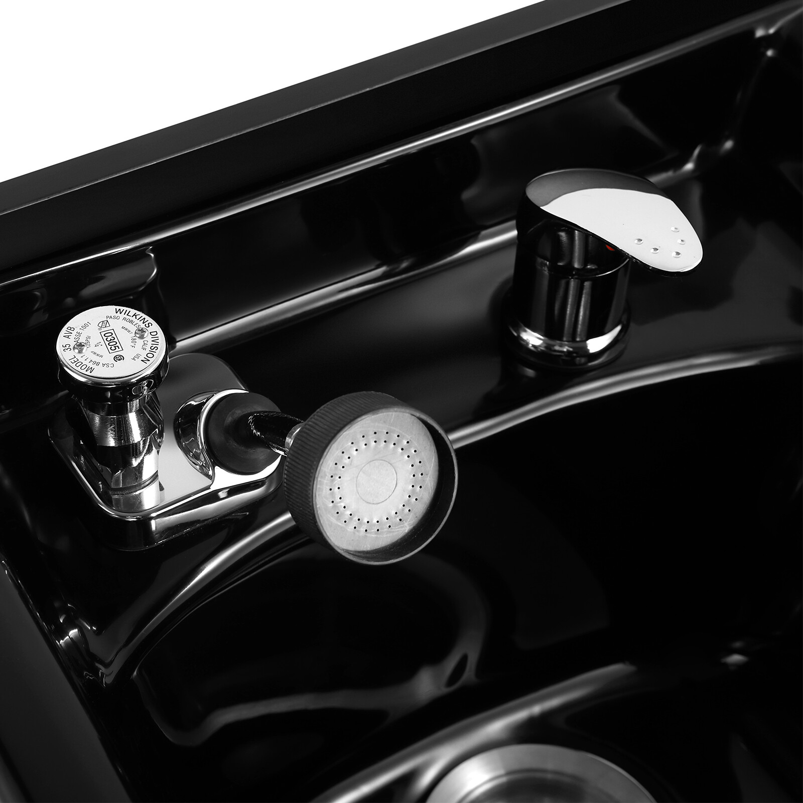 Backwash Shampoo Bowl Station/Auto Recline Barber Chair Salon Beauty Spa Styling