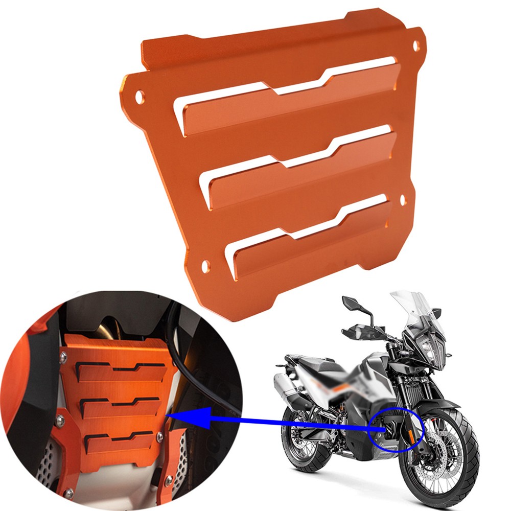 Motorcycle Skid Engine Plate Crap Flap Engine Guard Bashplate Cover Mud TZIK