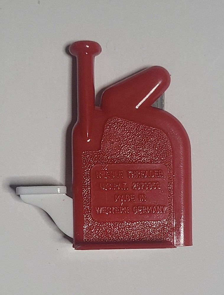 Vintage Witch Automatic Needle Threader With lnstructions Made In West Germany