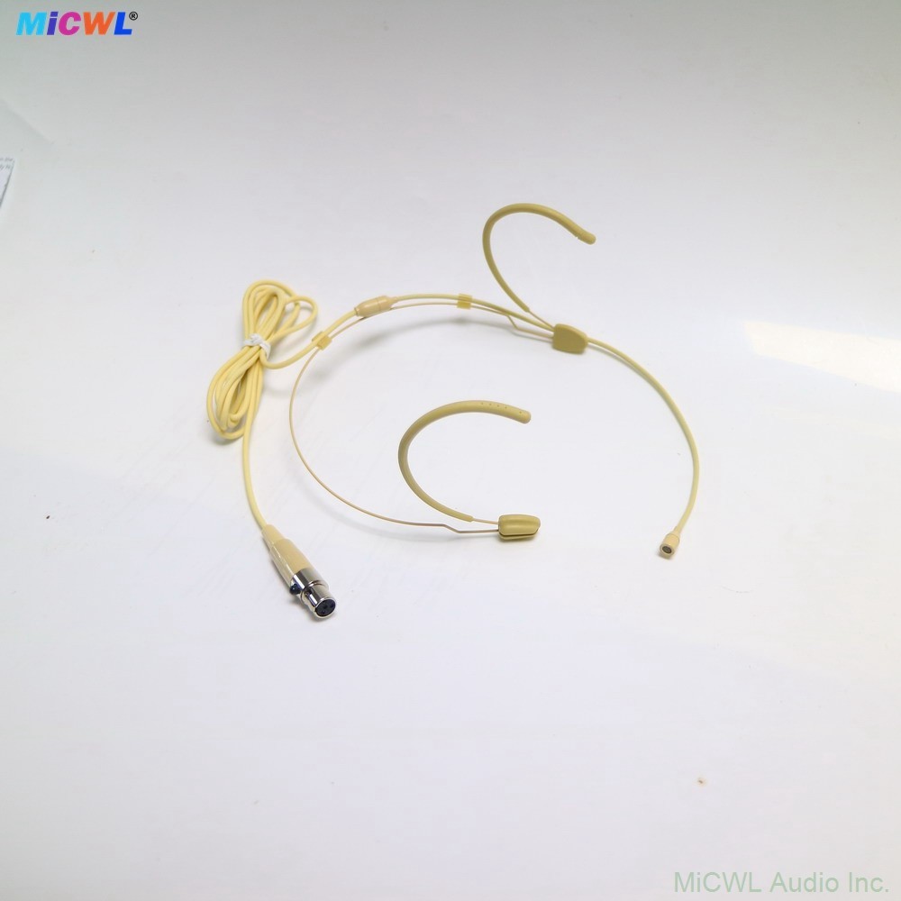 Pro Omnidirectional Headset headworn Microphone For Shure Wireless MIC system