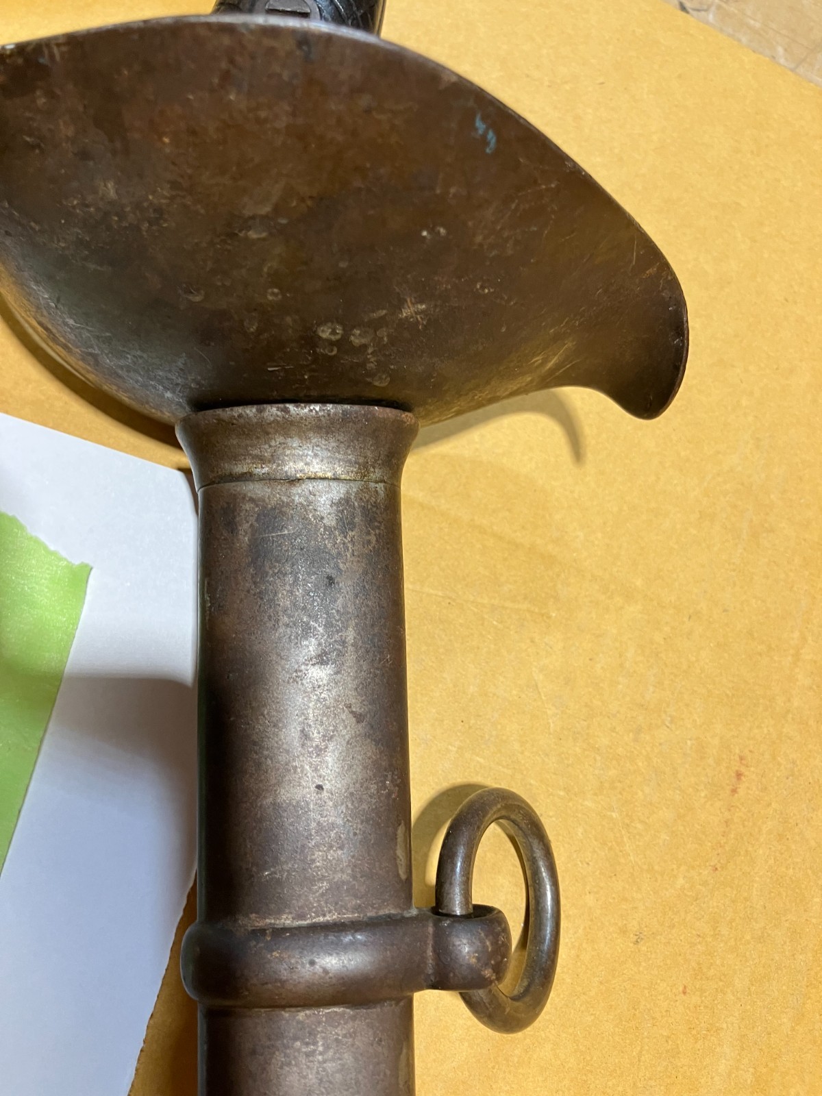 Antiques 19th Century Spanish Artillery Sword by Toledo Manufacturing 22636