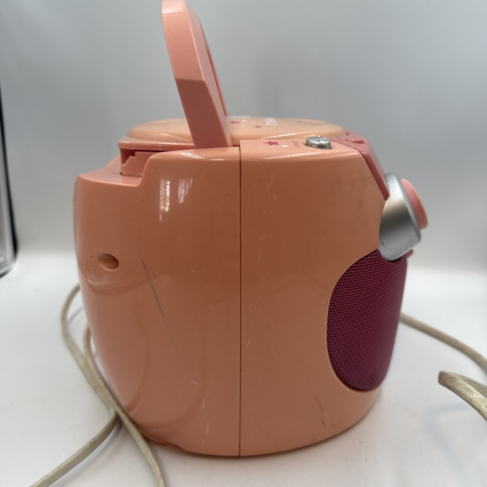 2002 Hello Kitty CDG CD Player and Karaoke Machine HK101 Missing Microphone