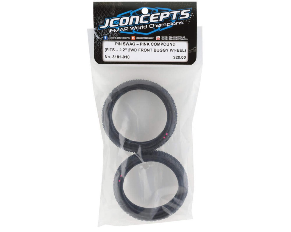 PIN SWAG 2WD FRONT - PINK COMPOUND