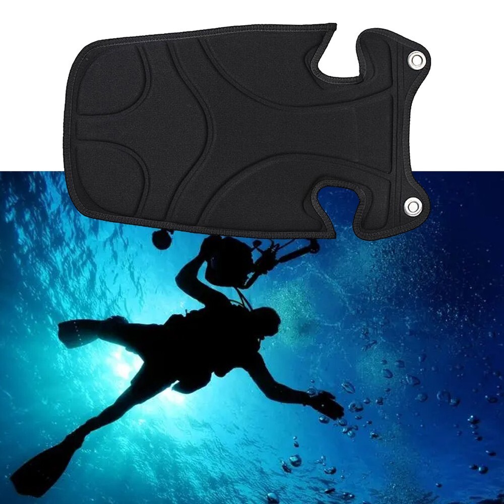 Scuba Diving Backplate Pad Compression Soft Pad Diving BCD Back Cushion Support