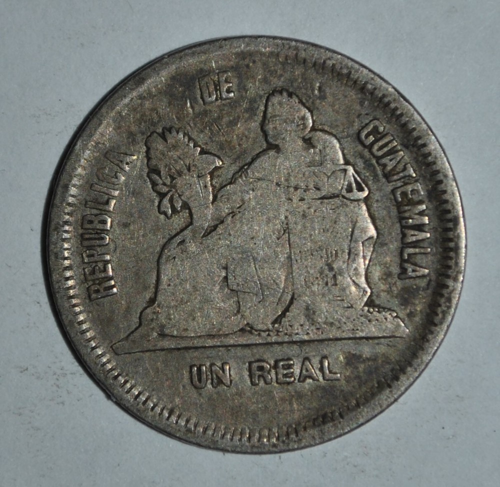 Guatemala  1 Real  1890 {{{{7554