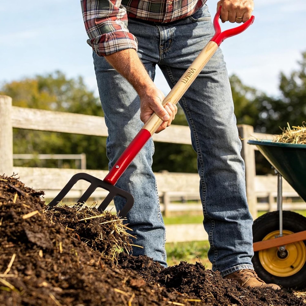 Strong Compost Fork for Gardening