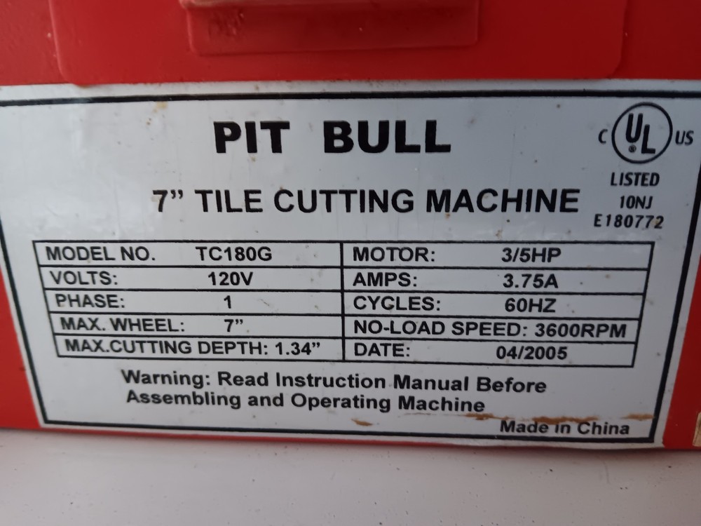 Tile Cutter