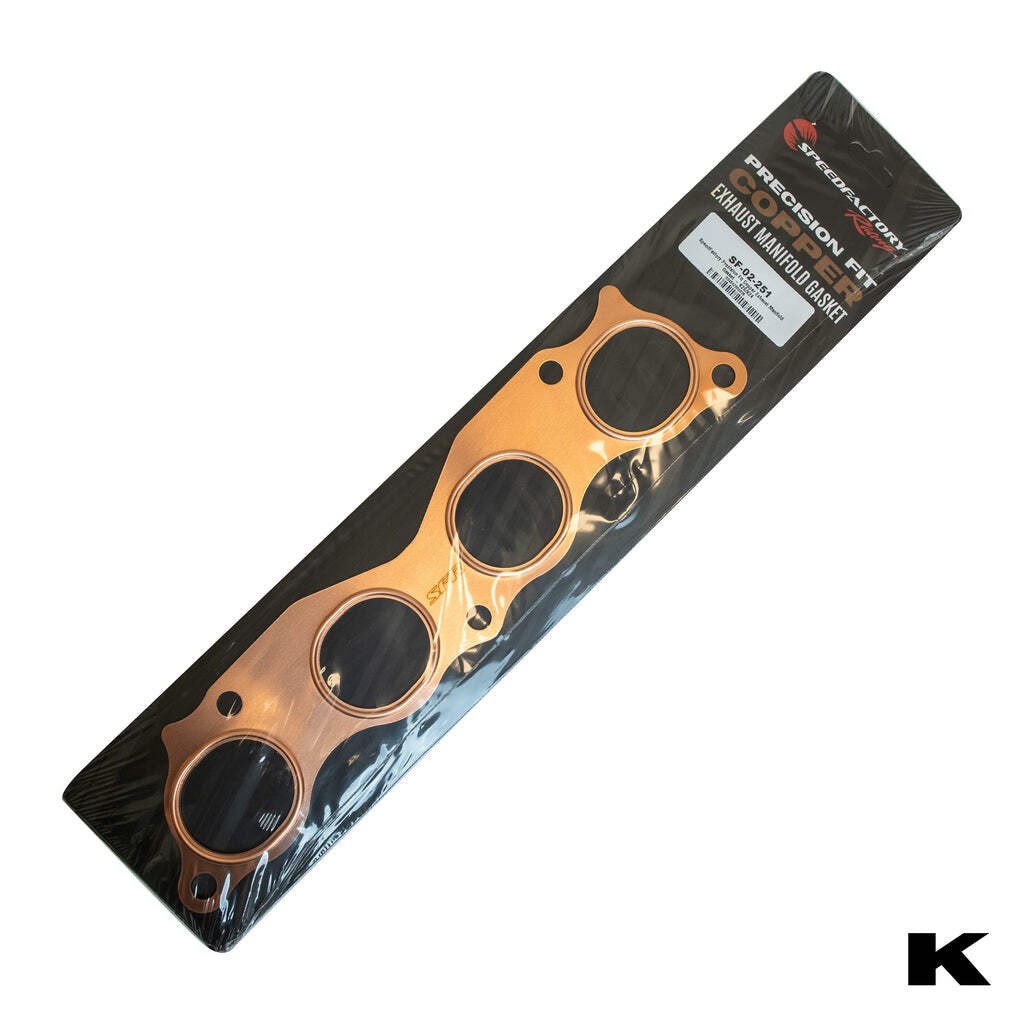 SpeedFactory Racing Copper Exhaust Manifold Gaskets for Honda Acura K20 K24