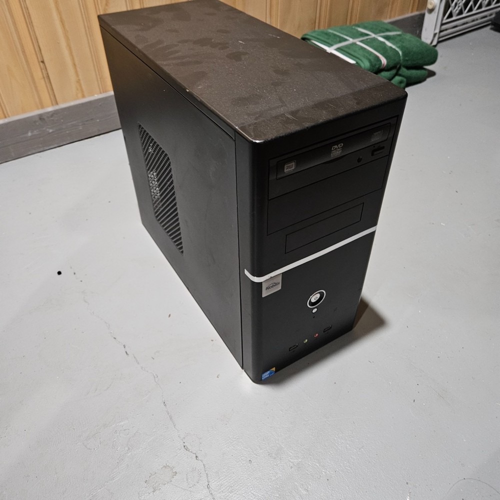 Black Nobilis Retro PC Case Empty Case