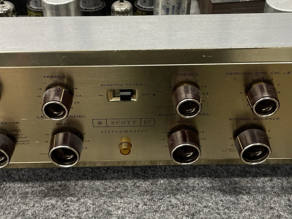 H.H. Scott LK 72 Stereomaster Stereo Intergrated Amplifier - UNTESTED