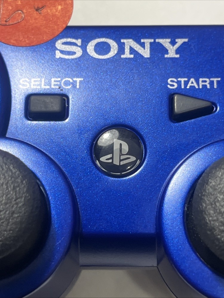 Sony PS3 DualShock 3 Wireless Controller – Blue OEM Original Tested