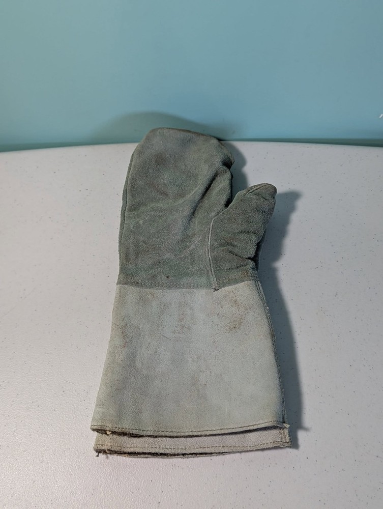 Welding Gloves Vintage Green