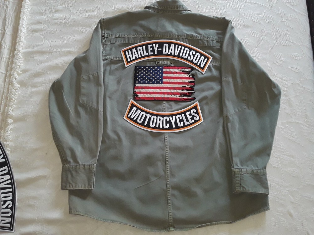 Tattered 9'' by 5.5'' Distressed American Flag,