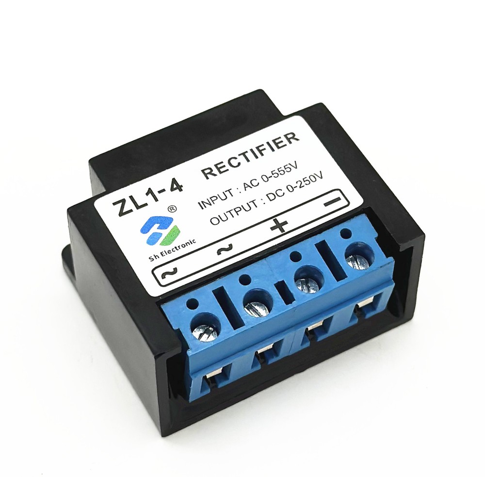 Rectifier ZL1-4 Brake Rectifier Input: AC0-555V Output: DC0-250V