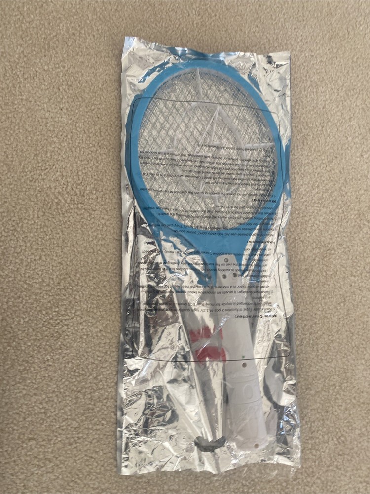 Recharable Mosquito Hitting Swatted New! Opened Package , Never Used