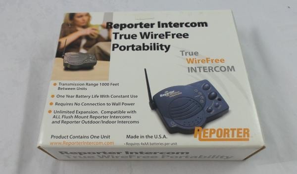 Reporter RWIA  Additional Unit for Chamberlain Wireless Portable Intercoms