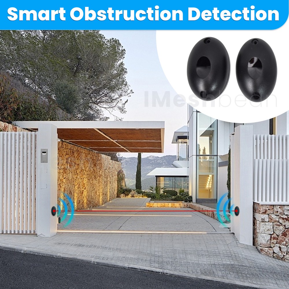 Sliding Electric Gate Opener Automatic Motor APP & Remote &Keypad Rack Driven US
