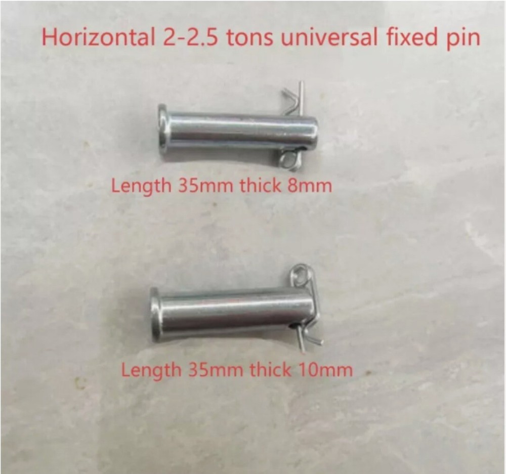 2PC Universal Fixed Pin For Horizontal Jack Accessories 2-2.5 Ton New