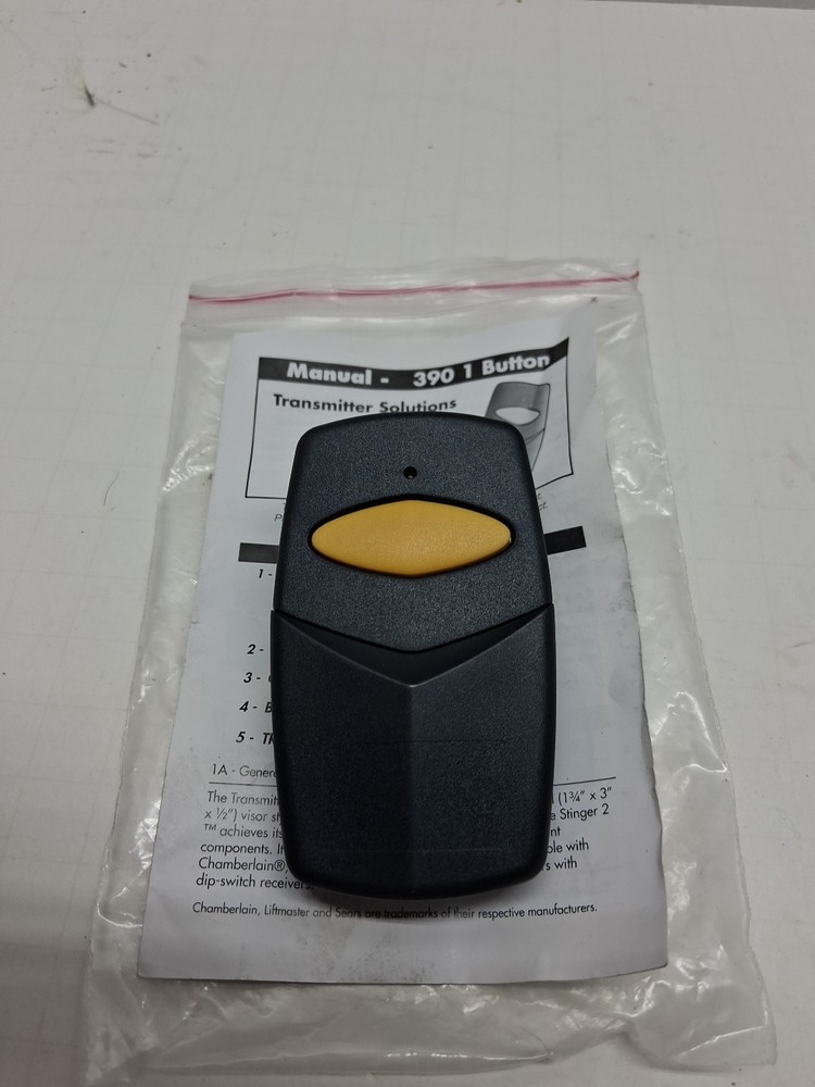 Stinger Transmitter 390 1 Button 390LMPB1V
