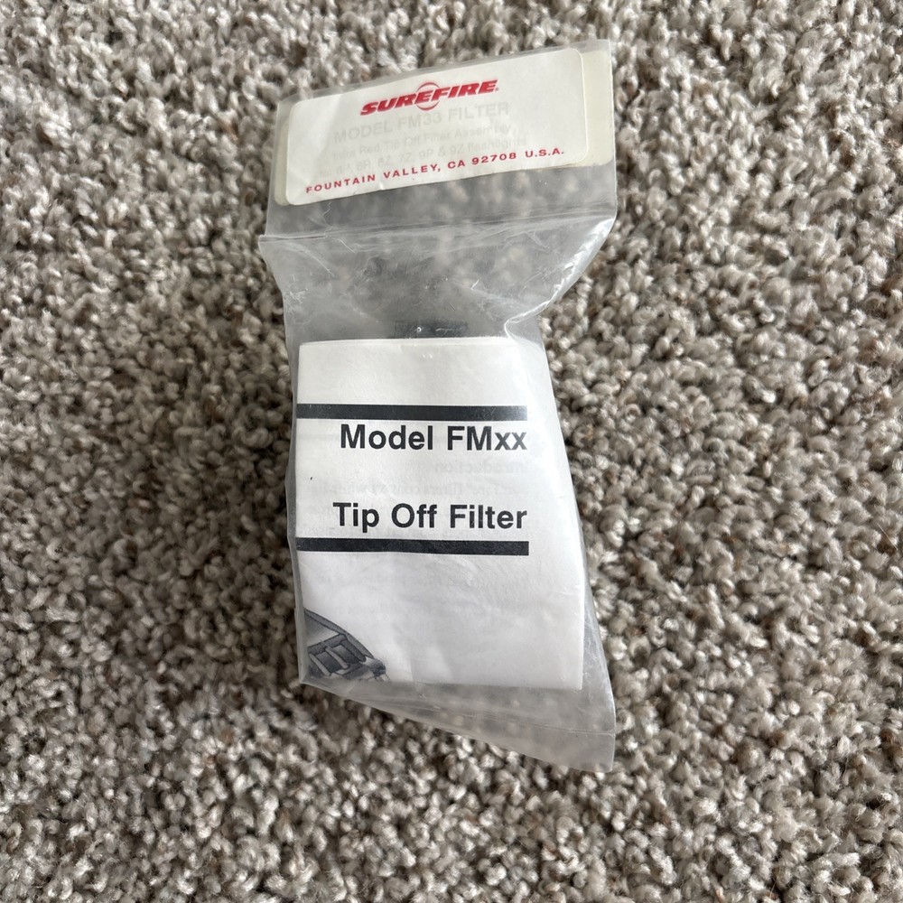 Surefire FM33 Infrared Tip-Off Flashlight Filter