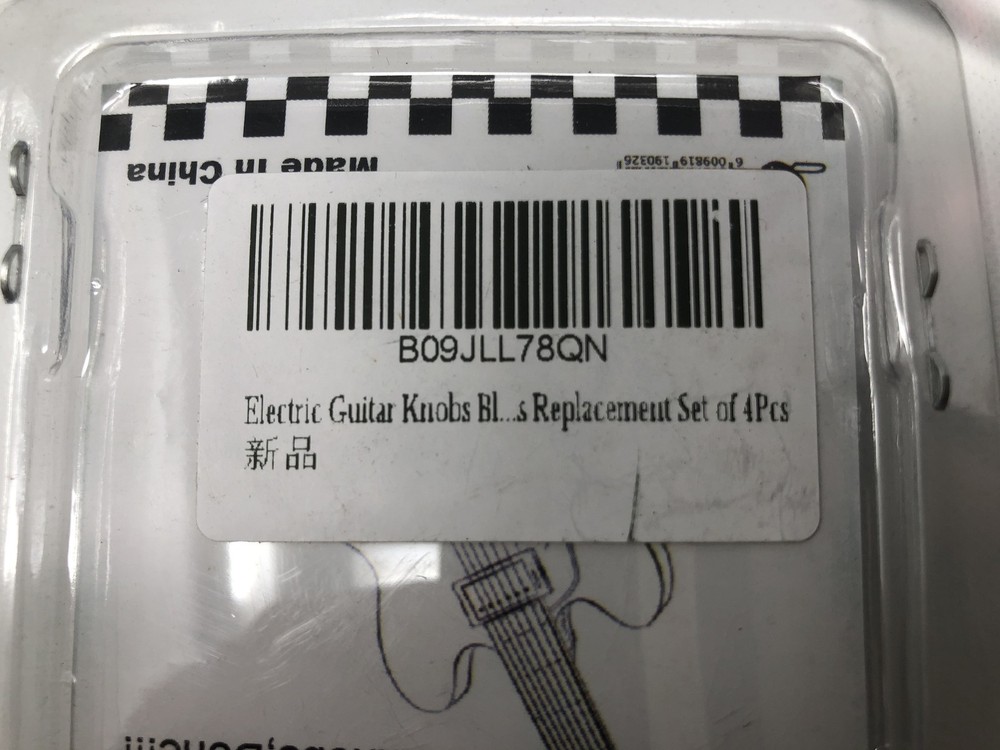 Xiyangjuan Electric Guitar Knobs Replacement Set 3 Pcs