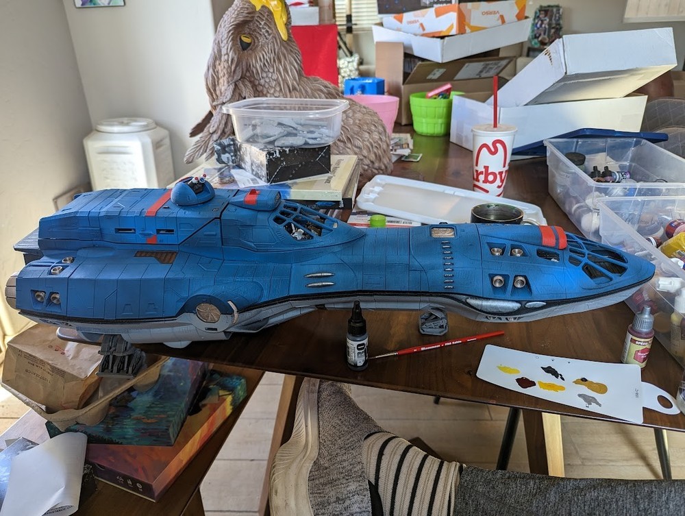 Beta Centauri Spaceship | 2nd Dynasty | Sci-fi Miniature | 28mm