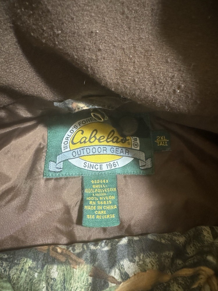Cabela’s 2XL Tall Hunting Jacket