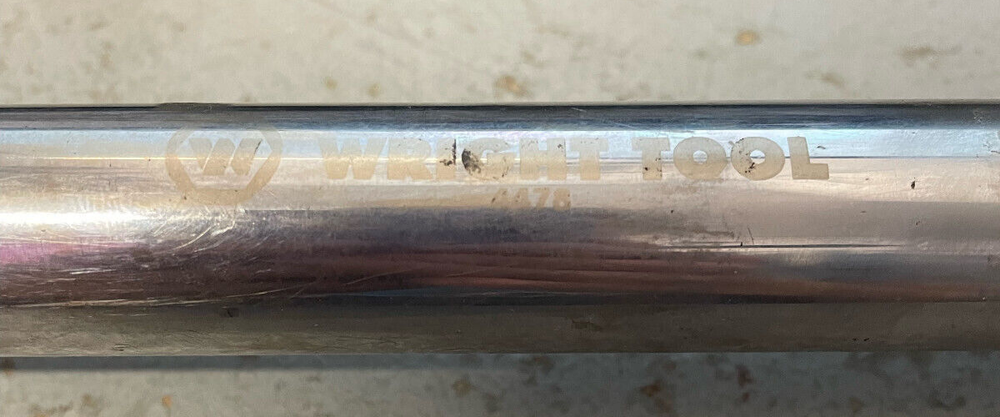 Wright Tool Micrometer 1/2" Drive Torque Wrench - 4478