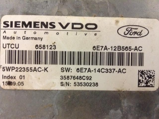 TCM | Transmission Control Module - Used | 6E7A12B565AC