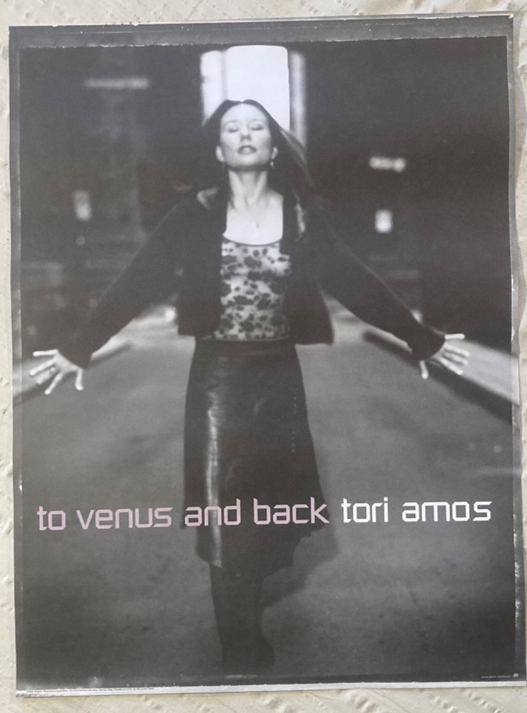 Tori Amos 1999 Matte Promo Poster To Venus And Back Larger N