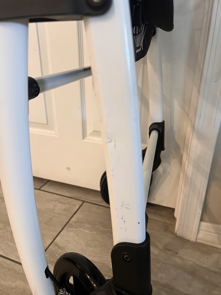 KMINA PRO - Lightweight Rollator Walker - Black