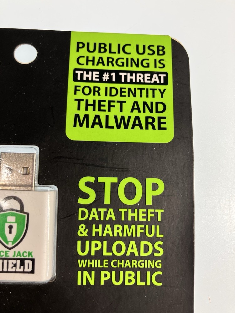 New Juice Jack Shield USB Data Blocker