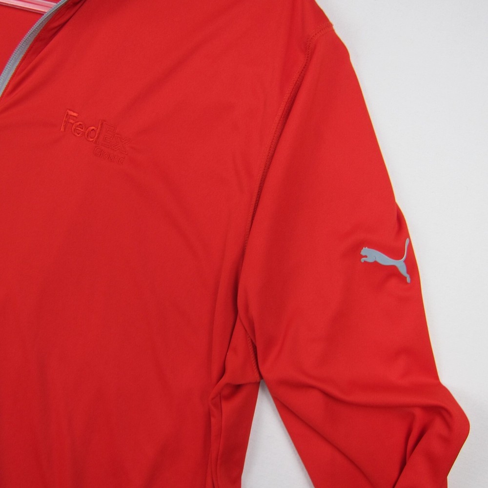 Puma Pullover Red Jacket XL Polyester Longsleeve