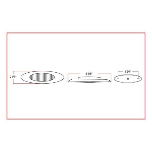 CLEAR RED LED G4 MARKER LIGHT