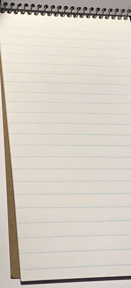 NYU Libraries Notepad Spring Wirebound Notebook