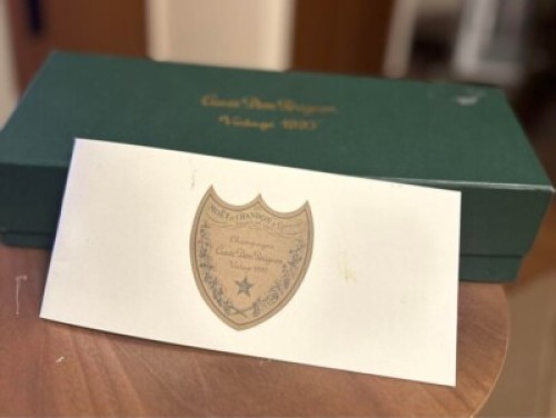 Dom Perignon 1993 Empty box Empty Bottle set Used