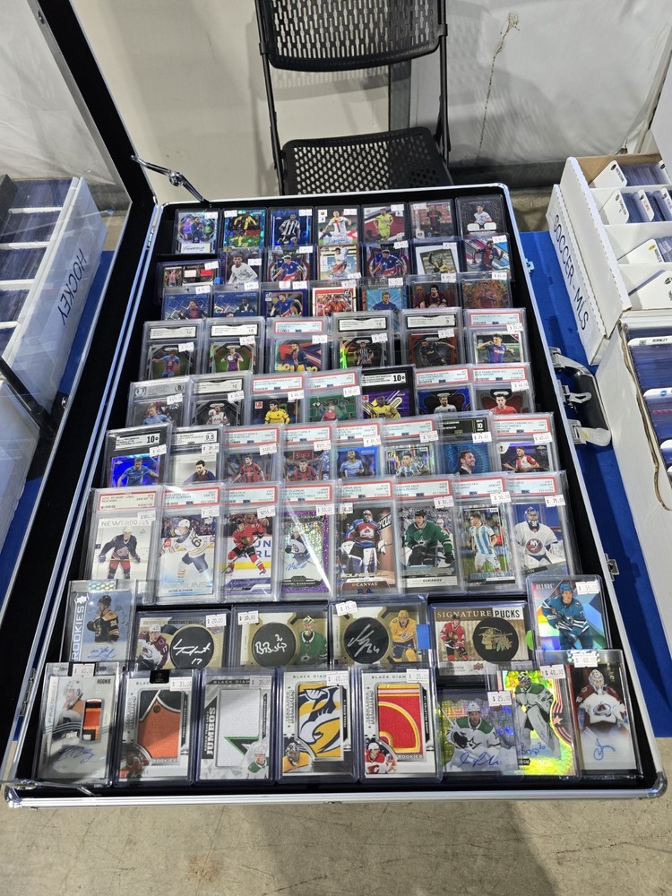 Display Case Card Riser Stands Compatible with Zion Case - 16 Risers 10.25" L