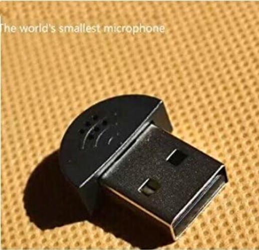 Driver-Free Mini USB Microphone for Voice Calls and Streaming