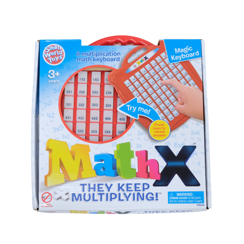 Math X Magic Keyboard [Multiplication] Math Keyboard Press to Reveal Answer