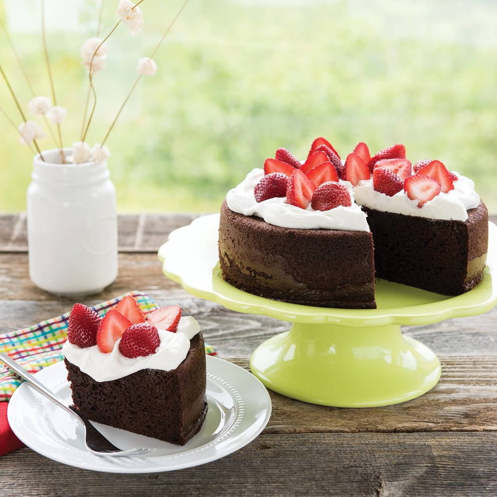 Prism 9-Inch Round Cake Pan 1 Pack Natural