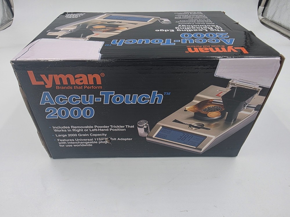 Lyman Accu-Touch 2000 Electronic Scale 115/230V Touch Screen Controls
