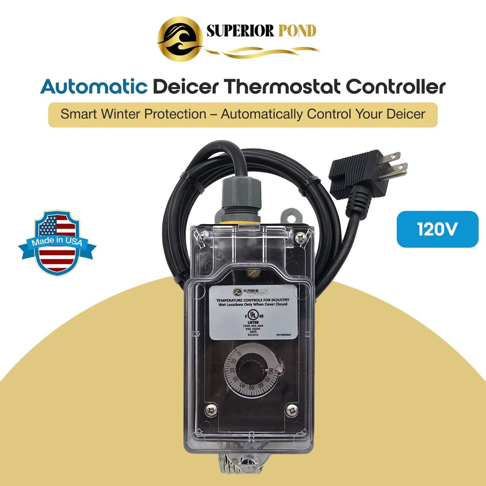DT1000 Automatic De-Icer Thermostat Controller – 120V