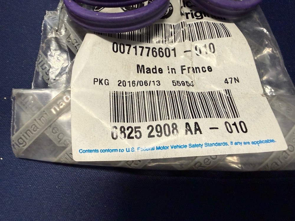 Genuine Mopar Engine Coolant Pipe O-Ring Part #68252908AA