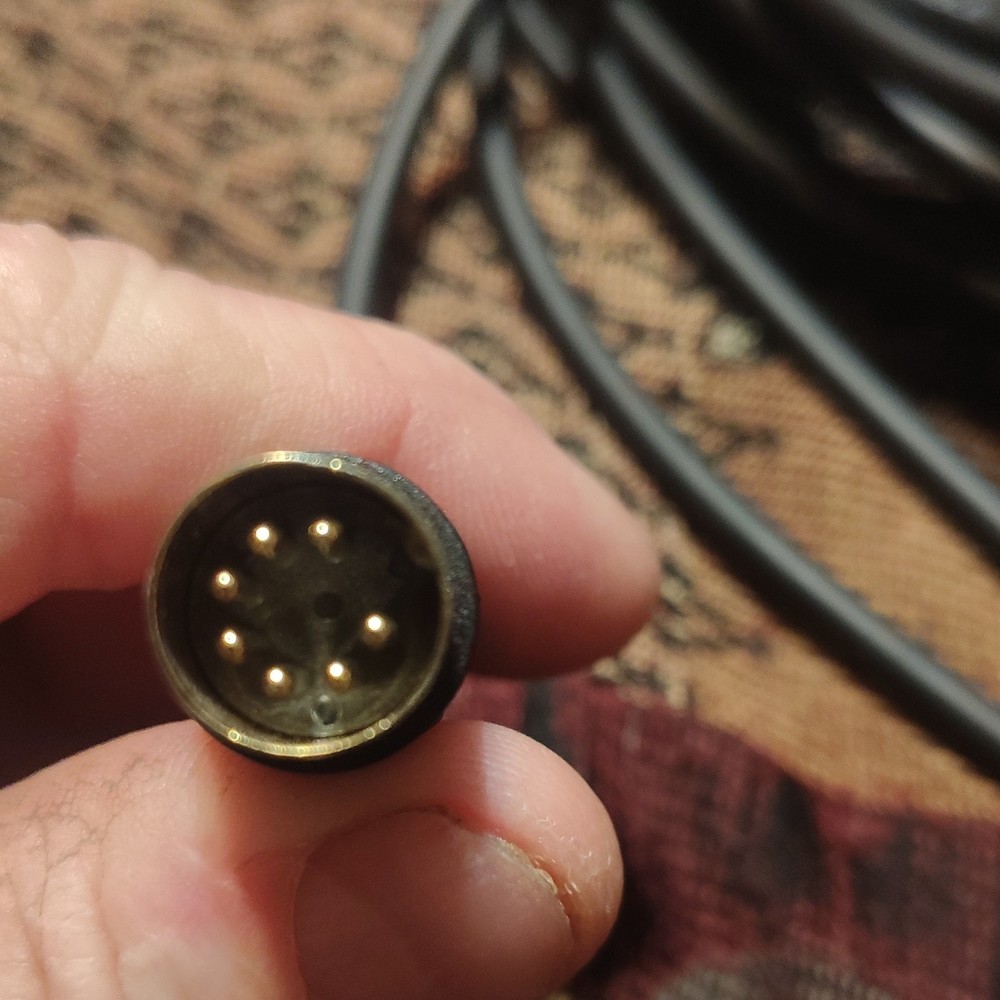 4-Button Guitar Amplifier Footswitch w/ Cable Clean Overdrive Boost FX Loop